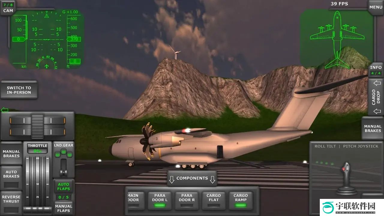 涡轮螺旋桨飞行模拟器内置功能菜单版